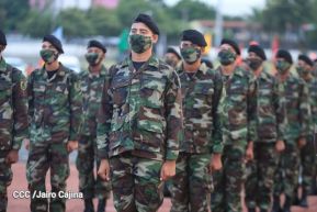 Acto del 42 Aniversario de constitución del Ejército de Nicaragua