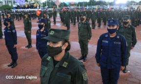 Acto del 42 Aniversario de constitución del Ejército de Nicaragua