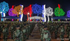 Acto del 42 Aniversario de constitución del Ejército de Nicaragua