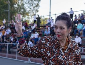 Desfile Pueblo-Ejército conmemorando 42 Años de Amor a la Patria