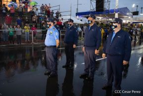 Desfile policial Centinelas de la Paz por el 42 aniversario de la Policía Nacional