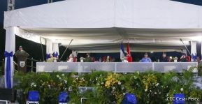 Desfile policial Centinelas de la Paz por el 42 aniversario de la Policía Nacional