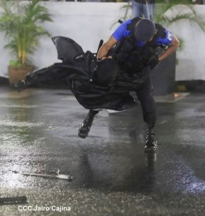 Desfile policial Centinelas de la Paz por el 42 aniversario de la Policía Nacional