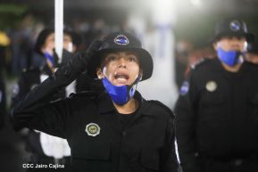 Desfile policial Centinelas de la Paz por el 42 aniversario de la Policía Nacional