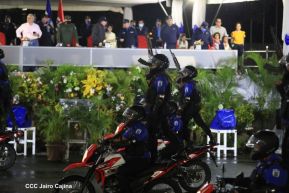 Desfile policial Centinelas de la Paz por el 42 aniversario de la Policía Nacional