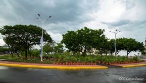 Recibimiento de la Antorcha de la Unión Centroamericana