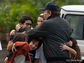 Recibimiento de la Antorcha de la Unión Centroamericana