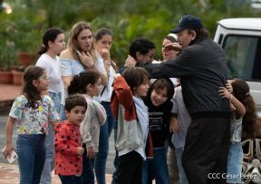 Recibimiento de la Antorcha de la Unión Centroamericana