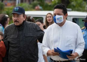 Recibimiento de la Antorcha de la Unión Centroamericana