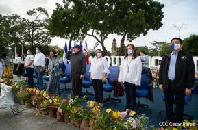 Recibimiento de la Antorcha de la Unión Centroamericana