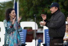 Recibimiento de la Antorcha de la Unión Centroamericana