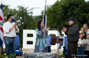 Recibimiento de la Antorcha de la Unión Centroamericana