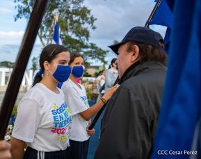 Recibimiento de la Antorcha de la Unión Centroamericana