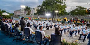 Recibimiento de la Antorcha de la Unión Centroamericana