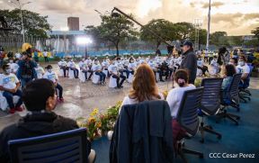 Recibimiento de la Antorcha de la Unión Centroamericana