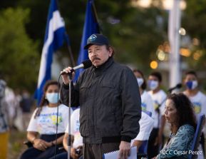 Recibimiento de la Antorcha de la Unión Centroamericana