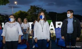 Recibimiento de la Antorcha de la Unión Centroamericana