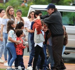 Recibimiento de la Antorcha de la Unión Centroamericana
