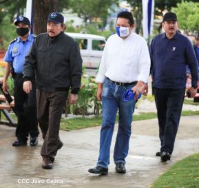 Recibimiento de la Antorcha de la Unión Centroamericana