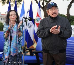 Recibimiento de la Antorcha de la Unión Centroamericana