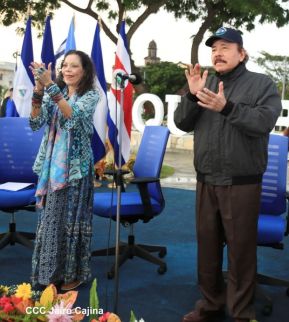 Recibimiento de la Antorcha de la Unión Centroamericana