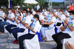 Recibimiento de la Antorcha de la Unión Centroamericana