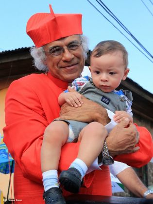 Jinotepe da gran recibimiento a Cardenal José Leopoldo Brenes