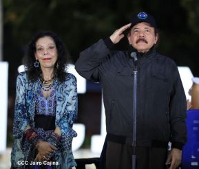 Recibimiento de la Antorcha de la Unión Centroamericana