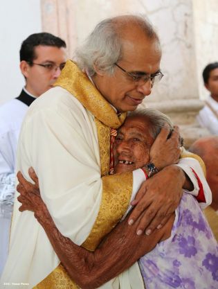Jinotepe da gran recibimiento a Cardenal José Leopoldo Brenes