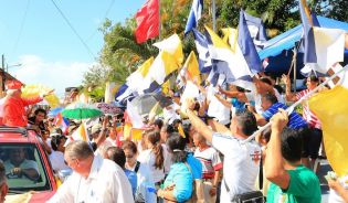 Jinotepe da gran recibimiento a Cardenal José Leopoldo Brenes