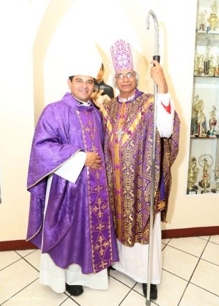 Jubiloso pueblo de Matagalpa recibe al Cardenal Leopoldo Brenes  
