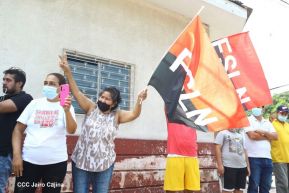 Segunda flota de buses rusos, porque  aquí Todos los Triunfos son del Pueblo!