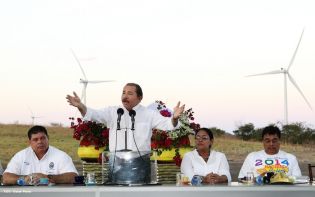 Presidente Daniel inaugura Parque Eólico “Comandante Camilo Ortega” en Rivas
