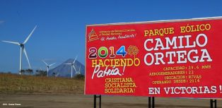 Presidente Daniel inaugura Parque Eólico “Comandante Camilo Ortega” en Rivas