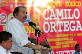 Presidente Daniel inaugura Parque Eólico “Comandante Camilo Ortega” en Rivas