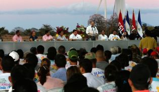 Presidente Daniel inaugura Parque Eólico “Comandante Camilo Ortega” en Rivas