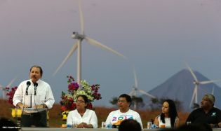 Presidente Daniel inaugura Parque Eólico “Comandante Camilo Ortega” en Rivas
