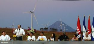 Presidente Daniel inaugura Parque Eólico “Comandante Camilo Ortega” en Rivas