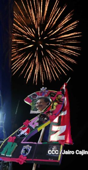 Pueblo celebra victoria del FSLN en las Elecciones Soberanas 2021