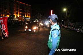 Pueblo celebra victoria del FSLN en las Elecciones Soberanas 2021