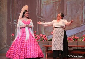 Zarzuela Luisa Fernanda en el Teatro Nacional Rubén Darío