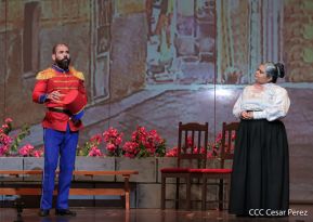 Zarzuela Luisa Fernanda en el Teatro Nacional Rubén Darío