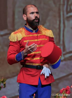 Zarzuela Luisa Fernanda en el Teatro Nacional Rubén Darío