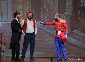 Zarzuela Luisa Fernanda en el Teatro Nacional Rubén Darío