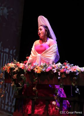 Zarzuela Luisa Fernanda en el Teatro Nacional Rubén Darío