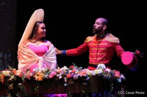 Zarzuela Luisa Fernanda en el Teatro Nacional Rubén Darío