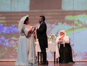 Zarzuela Luisa Fernanda en el Teatro Nacional Rubén Darío