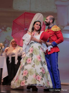 Zarzuela Luisa Fernanda en el Teatro Nacional Rubén Darío