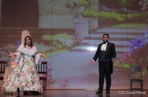 Zarzuela Luisa Fernanda en el Teatro Nacional Rubén Darío