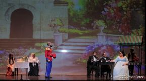 Zarzuela Luisa Fernanda en el Teatro Nacional Rubén Darío